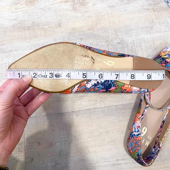 Floral Print Pointed Toe Flats from Mix No.6 size 7 - Picture 8 of 9